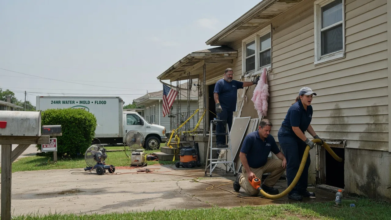 Water Damage Repair in Breese, IL near me